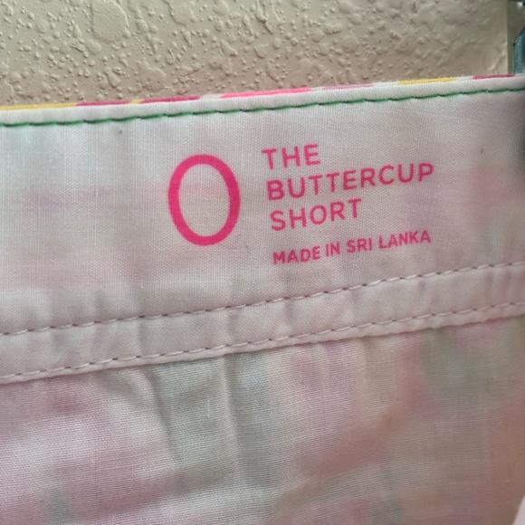 Lily Pulitzer Women's Floral Flamingo Print Scalloped Buttercup Shorts SZ 0 - Picture 7 of 9